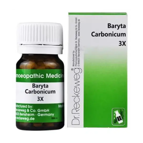 Dr. Reckeweg Baryta Carbonicum Trituration Tablet 3X